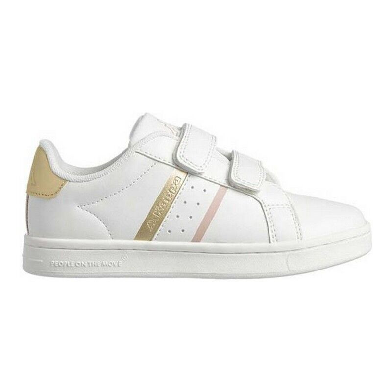 Scarpe Sportive per Bambini Kappa Alpha 2V Bianco Scarpe Sportive per Bambini Kappa Alpha 2V Bianco