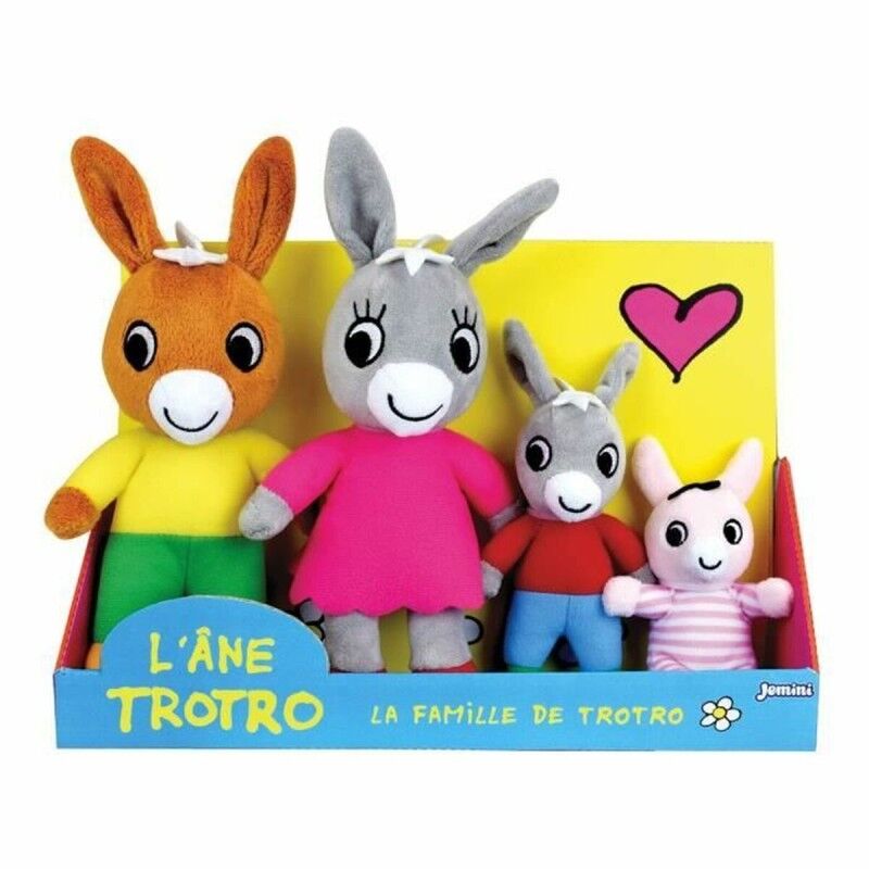 Peluche Jemini Trotro and Family Marrone Peluche Jemini Trotro and Family Marrone