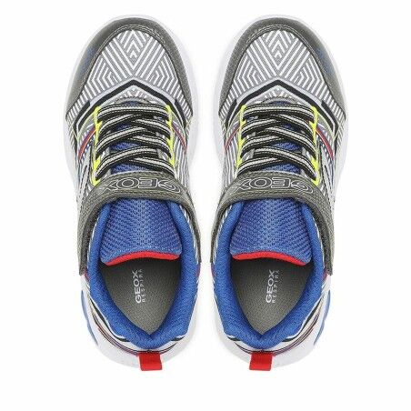Scarpe da Tennis Casual Bambino Geox Assister Grigio