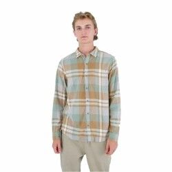 Camicia a Maniche Lunghe Uomo Hurley Portland Organic Marrone