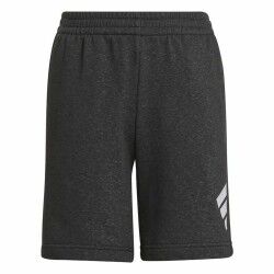 Pantaloncini Sportivi per Bambini Adidas Future Icons 3 Stripes Nero