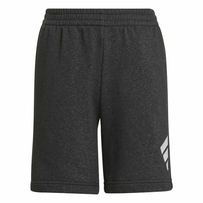 Pantaloncini Sportivi per Bambini Adidas Future Icons 3 Stripes Nero Pantaloncini Sportivi per Bambini Adidas Future Icons 3 Stripes Nero