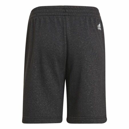 Pantaloncini Sportivi per Bambini Adidas Future Icons 3 Stripes Nero