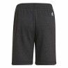 Pantaloncini Sportivi per Bambini Adidas Future Icons 3 Stripes Nero