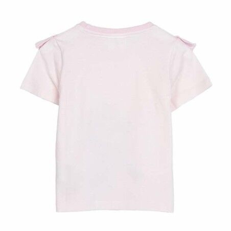 Maglia a Maniche Corte per Bambini Bluey Rosa Rosa chiaro