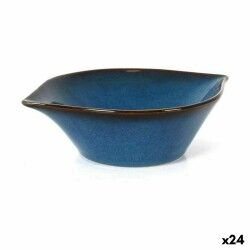 Ciotola per Aperitivi La Mediterránea Pica-pica Azzurro 15 x 11,7 x 4,4 cm (24 Unità)