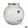 Dispenser di bevande La Mediterránea Rubinetto Vetro 5 L (4 Unità)