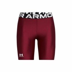 Leggings Sportivi da Uomo Under Armour Fitness Rosso Granato Rosso Cremisi