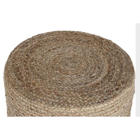 Poggiapiedi DKD Home Decor Marrone Naturale Città 40 x 40 x 45 cm