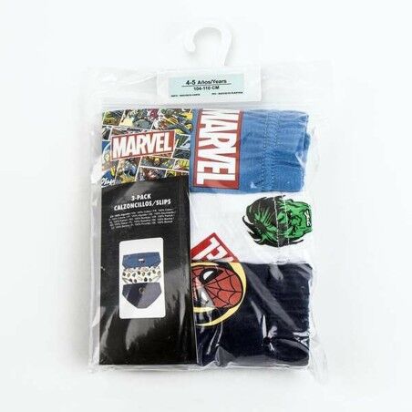 Pacco di Slip da Uomo Marvel Multicolore