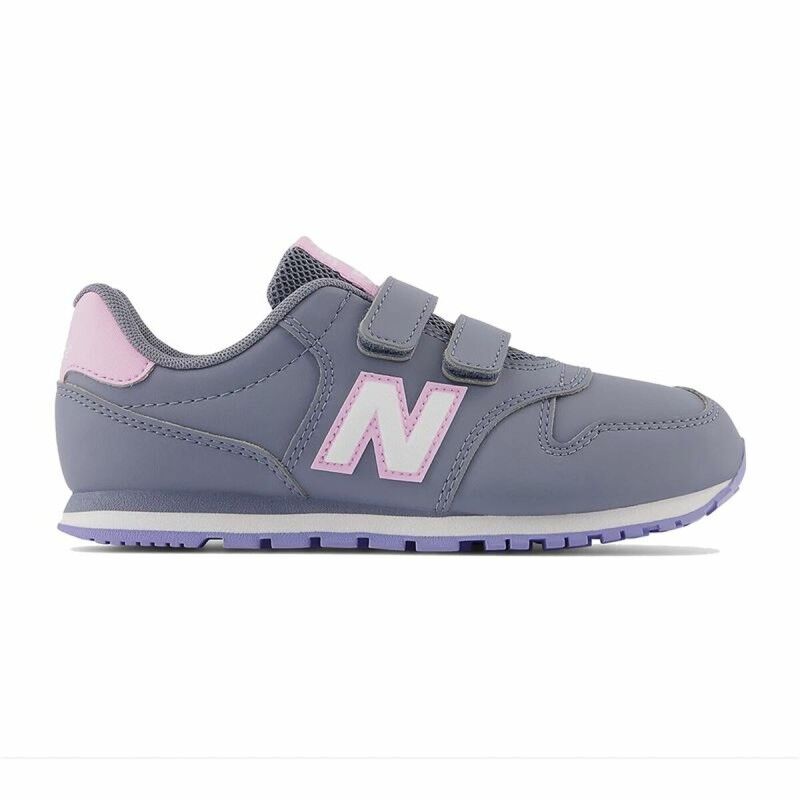 Scarpe Sportive per Bambini New Balance 500 HookLoop Grigio Scarpe Sportive per Bambini New Balance 500 HookLoop Grigio