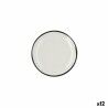 Piatto da pranzo Ariane Vital Filo Bianco Ceramica Ø 21 cm (12 Unità)