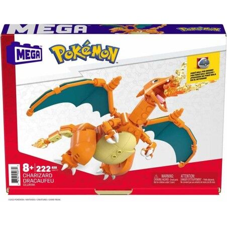 Set di Costruzioni Pokémon Mega Charizard 222 Pezzi