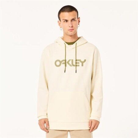 Felpa con Cappuccio Uomo Oakley B1B Po Hoodie 2.0 Bianco