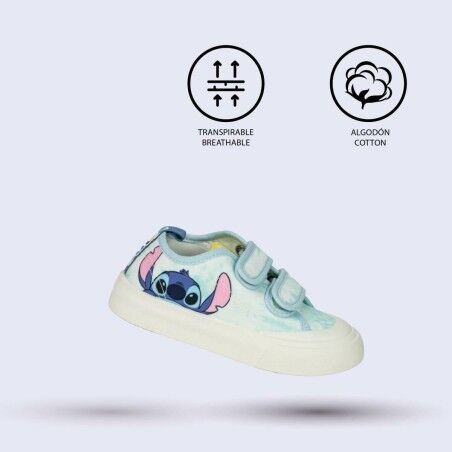 Scarpe Sportive per Bambini Stitch Azzurro Chiaro