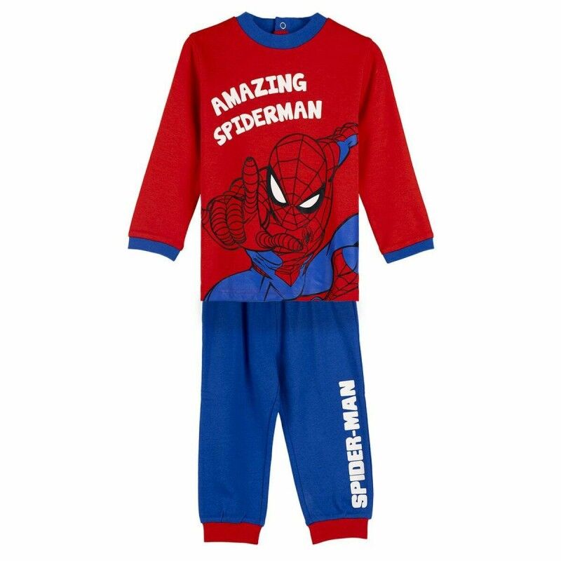 Pigiama Per bambini Spider-Man Azzurro Pigiama Per bambini Spider-Man Azzurro