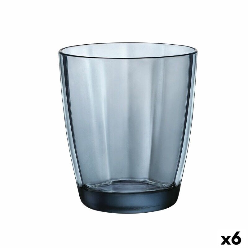 Bicchiere Bormioli Rocco Pulsar Azzurro Vetro 390 ml (6 Unità) Bicchiere Bormioli Rocco Pulsar Azzurro Vetro 390 ml (6 Unità)