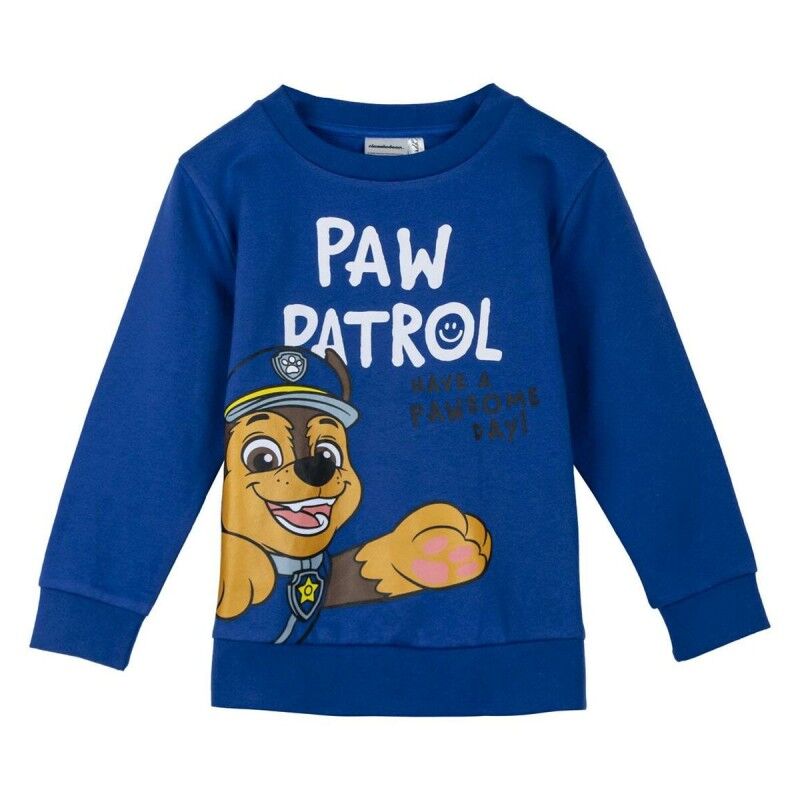 Felpa senza Cappuccio Bambino The Paw Patrol Azzurro