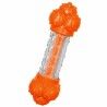 Giocattolo da mordere per cani Nylabone Arancio Bacon Artificiale M