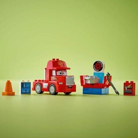 Set di Costruzioni Lego DUPLO 10417 Disney and Pixar Cars Mack Race Multicolore
