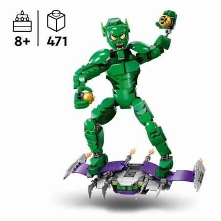 Set di Costruzioni Lego 76284 Green Goblin Multicolore 471 Pezzi