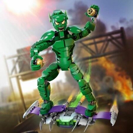 Set di Costruzioni Lego 76284 Green Goblin Multicolore 471 Pezzi