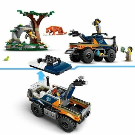 Set di Costruzioni Lego 60426 Jungle Explorer Off-Road Truck Multicolore