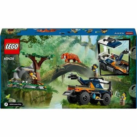 Set di Costruzioni Lego 60426 Jungle Explorer Off-Road Truck Multicolore