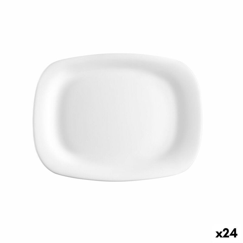Teglia da Cucina Bormioli Rocco Parma Rettangolare Bianco Vetro (18 x 21 cm) (24 Unità) Teglia da Cucina Bormioli Rocco Parma Rettangolare Bianco Vetro (18 x 21 cm) (24 Unità)