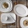 Teglia da Cucina Bormioli Rocco Parma Rettangolare Bianco Vetro (18 x 21 cm) (24 Unità)