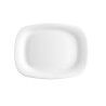 Teglia da Cucina Bormioli Rocco Parma Rettangolare Bianco Vetro (18 x 21 cm) (24 Unità)
