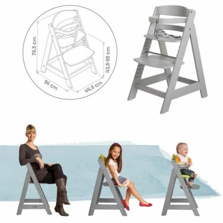 Sedia per Bambini ROBA Sit Up III Grigio Taupé