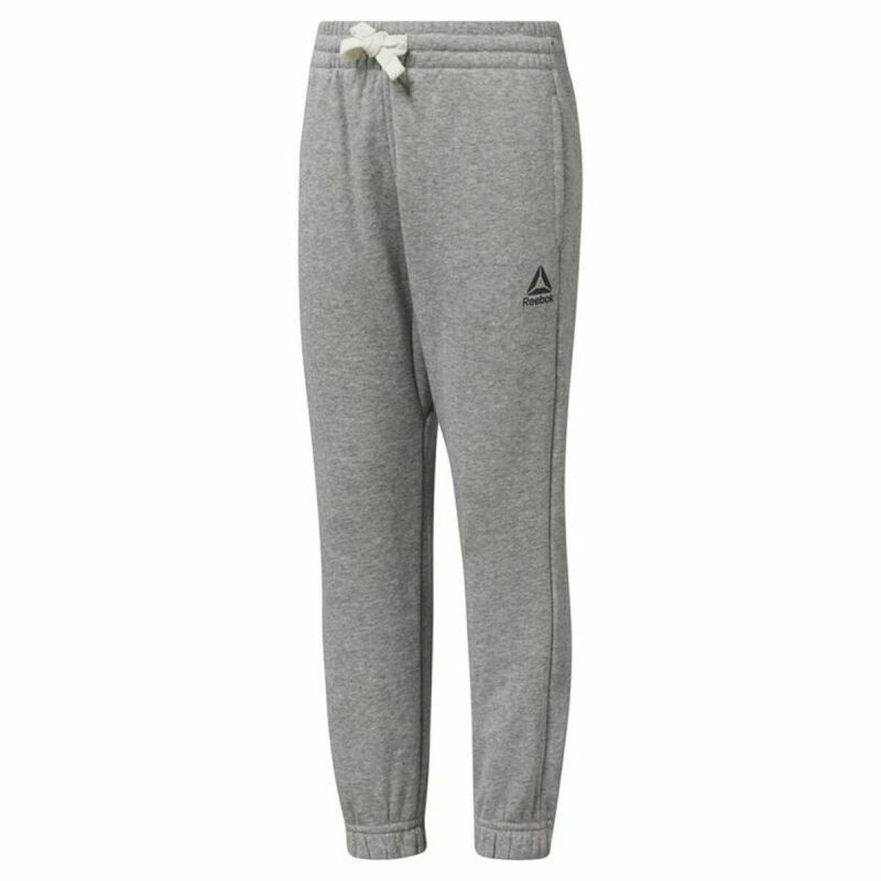 Pantalone Sportivo per Bambini Reebok Essentials French Grigio Pantalone Sportivo per Bambini Reebok Essentials French Grigio