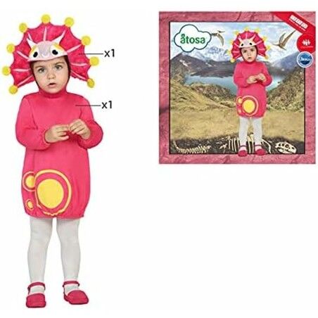 Costume per Neonati Drago Rosa