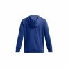 Felpa con Cappuccio Uomo Under Armour Rival Fleece Fz Azzurro