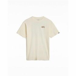 Maglia a Maniche Corte Uomo Vans Off The Wall Block Fi Bianco Caldo