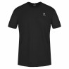 Maglia a Maniche Corte Uomo Le coq sportif Essentiels N°3 Nero