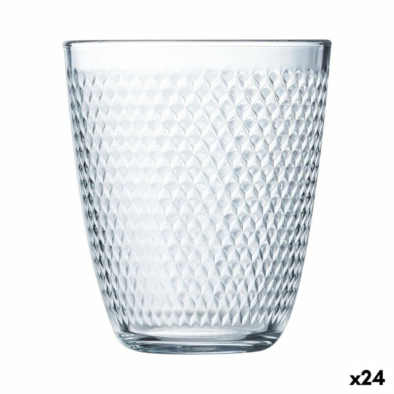 Bicchiere Luminarc Concepto Pampille Trasparente Vetro 310 ml (24 Unità) Bicchiere Luminarc Concepto Pampille Trasparente Vetro 310 ml (24 Unità)