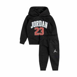 Completo Sportivo per Bambini Jordan Jordan Po Set Nero
