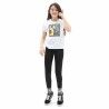 Maglia a Maniche Corte per Bambini Vans Sunlit Crew Bianco