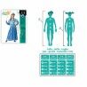 Costume per Bambini Azzurro Principessa