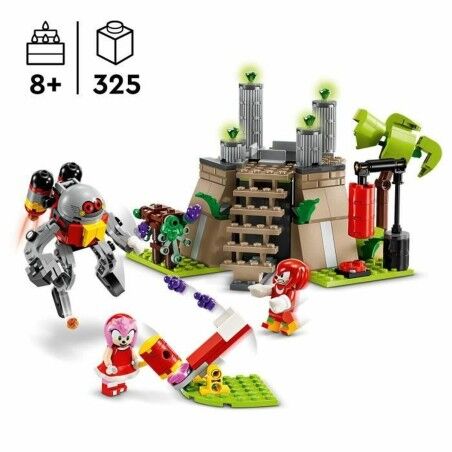 Set di Costruzioni Lego Knuckles and the Master Emerald Sanctuary Gamer Set Multicolore