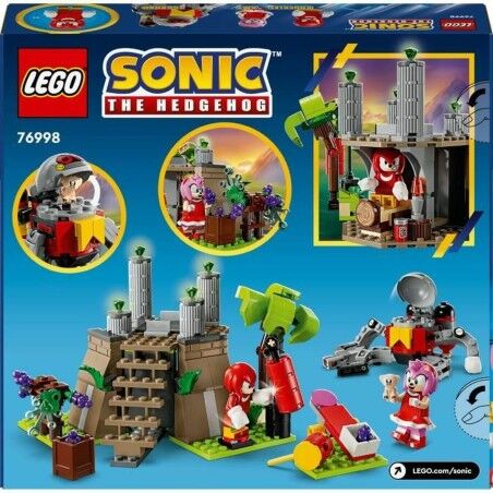Set di Costruzioni Lego Knuckles and the Master Emerald Sanctuary Gamer Set Multicolore