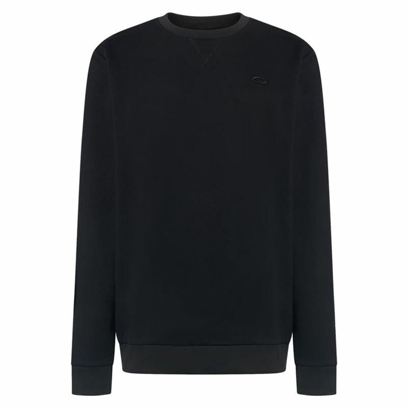 Felpa senza Cappuccio Uomo Oakley Relax Crew Sweatshirt 2.0 Nero Felpa senza Cappuccio Uomo Oakley Relax Crew Sweatshirt 2.0 Nero