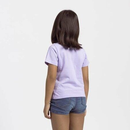 Maglia a Maniche Corte per Bambini Gabby's Dollhouse Bianco Viola