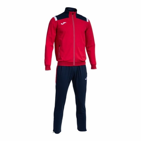 Tuta per Adulti Joma Sport Toledo Rosso Blu Marino Uomo 2 Pezzi