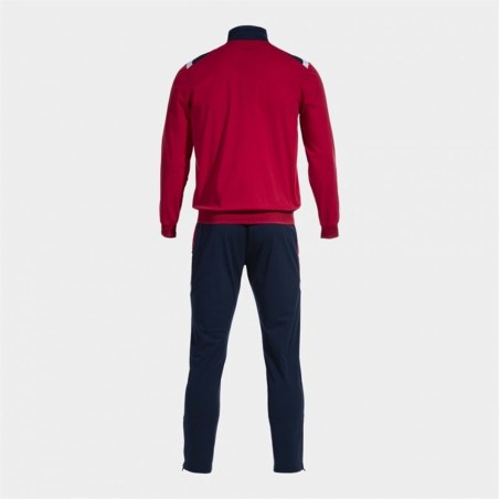 Tuta per Adulti Joma Sport Toledo Rosso Blu Marino Uomo 2 Pezzi