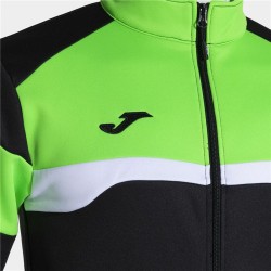 Tuta da Bambini Joma Sport Danubio III Nero Verde 2 Pezzi