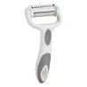 Sbucciatore Kinvara CK51327 Bianco Grigio Acciaio inossidabile polipropilene TPR 12 x 3 x 22 cm 3 in 1 (12 Unità)