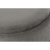 Poggiapiedi DKD Home Decor Dorato Grigio scuro Poliestere Metallo 38 x 38 x 41 cm